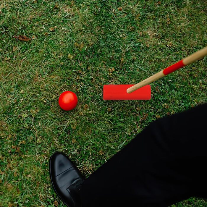 Набір для крокету для дорослих, 2-4 гравців, ігри на свіжому повітрі для дітей, набір для крокету, садова гра, дерев&39яна іграшка для садових вечірок, фестивалів, пляжу