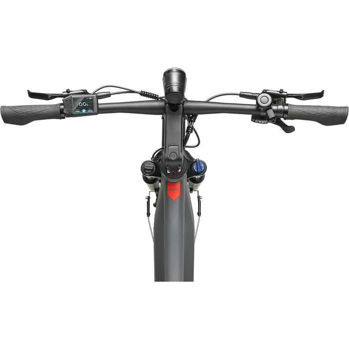 Електричний велосипед TELEFUNKEN E-Bike для чоловіків та жінок Міський педальний велосипед позашляховика з двигуном середнього розташування та літій-іонним акумулятором 720 Втгод Перемикач швидкостей Гідравлічні дискові гальма Світлодіодне освітлення 29 д