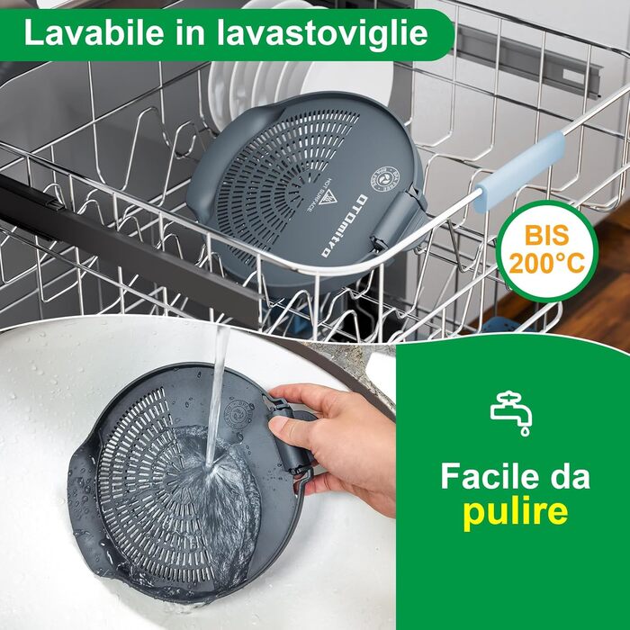Ситечко OTOmitra Spout для Thermomix TM6 TM5, дренажний допоміжний засіб для Thermomix, ситечко без BPA, сумісне з посудомийною машиною сітчасте фільтр, кухонне ситечко, ситечко для зливу овочів Ситечко з сірим носиком для Thermomix Tm6 Tm5