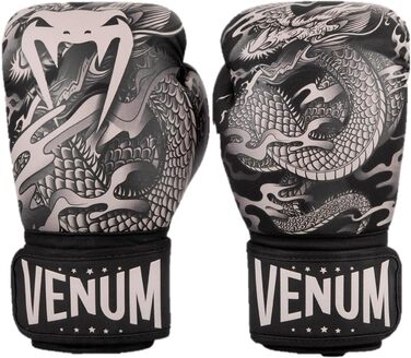 Боксерські рукавички Venum Dragon&39s Flight 12 oz чорні/пісочні