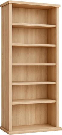 Полиця Стійка для DVD/CD Медіа-полиця Медіа-шафа для зберігання Дерев&39яна полиця Стаціонарна полиця Меблі для шаф Вибір кольору &39Vostan&39 Дуб Сонома (розпиляний), 25248