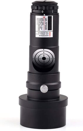 Лазерний коліматор телескопа 1,25 дюйма, калібратор Bysameyee з 2-дюймовим адаптером для колімації рефлекторного телескопа Ньютона