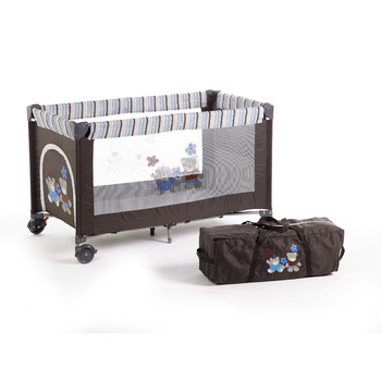 Розкішне дорожнє ліжечко CHIC 4 BABY 340 41, Terranova