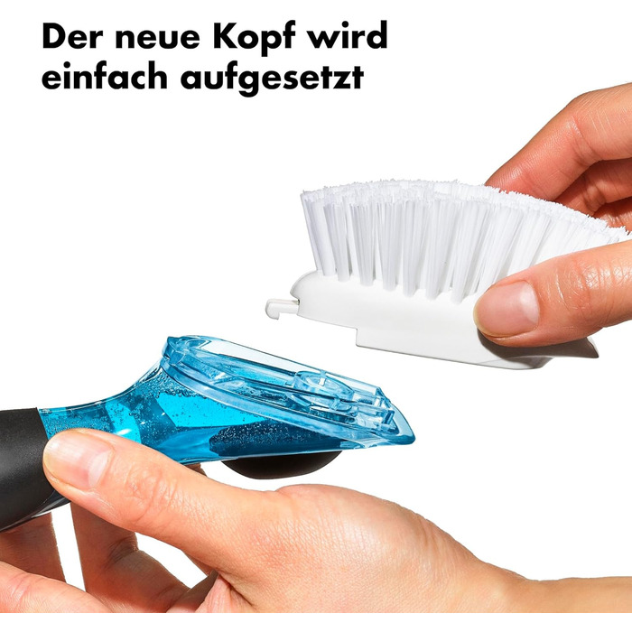 Наповнювач для дискової щітки OXO Good Grips з дозатором мила для посуду Заправка для щітки для дозатора мила