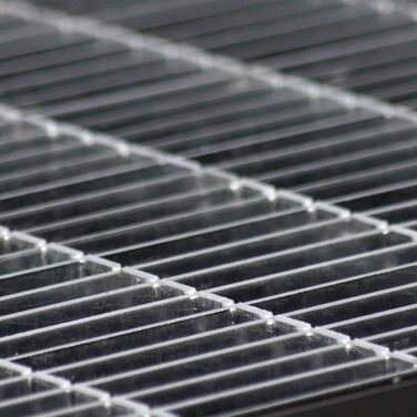 Скребок для взуття, килимок для дверей, сітчаста решітка, оцинкований, 58,5 x 36,5 см