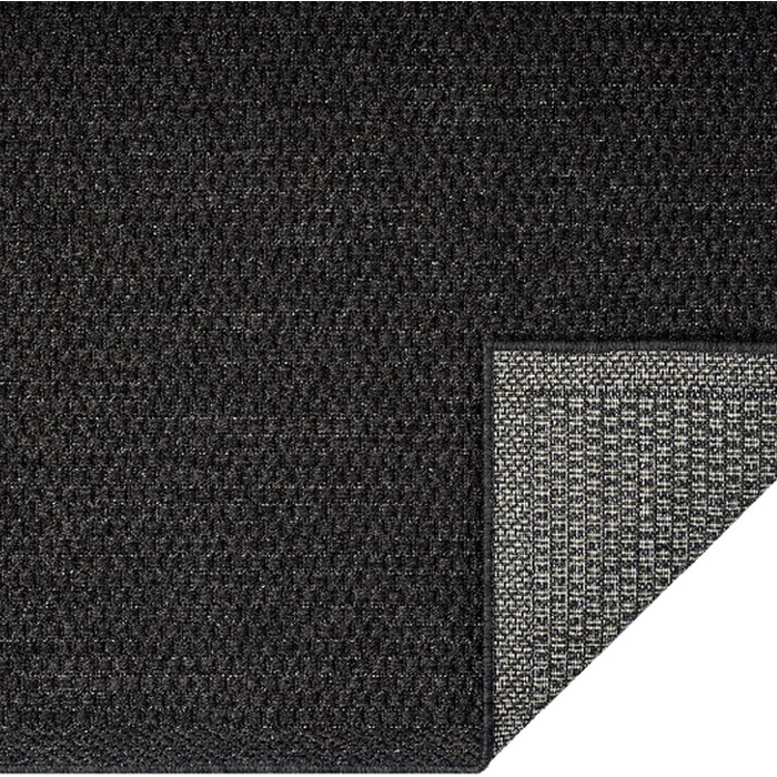 Килим Dream для приміщень та вулиці, стійкий до атмосферних впливів, міцний, довговічний, стійкий до ультрафіолету, балкон, тераса, сад, антрацит, 160 x 220 см, 160 x 220 см, антрацит