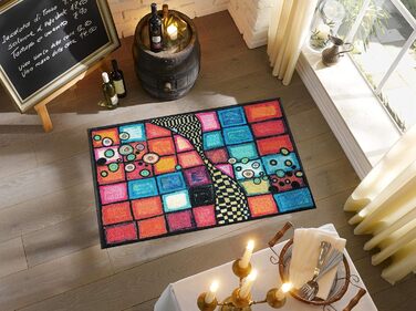 Килимок для дверей Tiger Tundra, що миється та сушиться, 75x120 см, для використання всередині та зовні приміщень, можна прати 75 x 120 см (прямокутний)