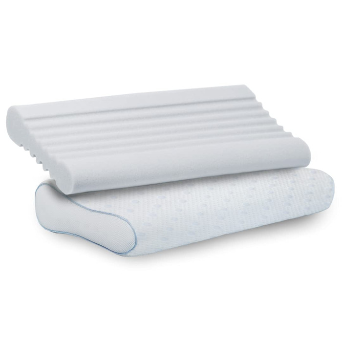 Подушка для шиї PARADIES 40x80 см - reVita Ergonomic - сертифікована IGR, ергономічна подушка для підтримки шиї, висота 10 см