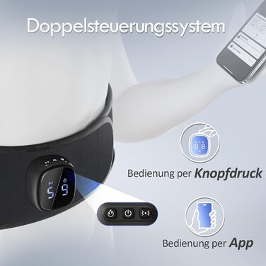 Інфрачервоний масажер для спини Comfytemp (бездротовий з підігрівом та вібрацією)