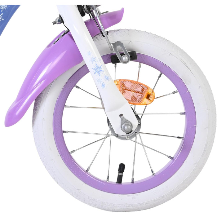 Дитячий велосипед Volare Frozen 12 дюймів для дітей, з додатковими колесами