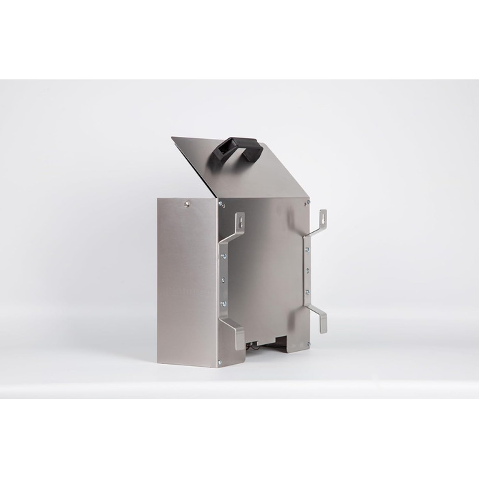 Пропановий газовий обігрівач до 2,0 кВт/год - Портативний, для зовнішнього використання, для теплиць - Нержавіюча сталь - 2000 Вт, 2500 Вт, 2 кВт - Регульований термостат (7C - 32C) - Монтаж на підлогу, настінний монтаж