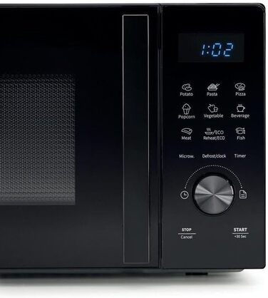 Тільки MWO, 20 л, відкривання дверцят зліва, LED-дисплей з кнопками, 9 функцій, максимальна потужність 700 Вт, 20MOBSD1H