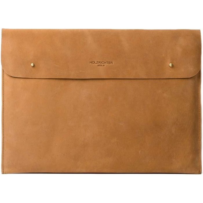 Чохол для ноутбука 15 - шкіряний чохол преміум-класу - шкіряний чохол для ноутбука Apple MacBook 15 Air Retina - верблюжий коричне