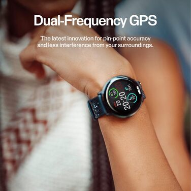 Розумний годинник для фітнесу та велнесу з GPS, аналізом сну, AMOLED-дисплеєм, цілодобовим трекером активності, моніторингом серцевого ритму, персоналізованими тренуваннями та голосовими підказками в режимі реального часу. Ignite 3 SL Black/Black, 3