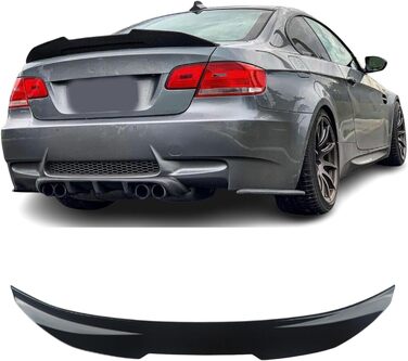 Задній спойлер Fly Design підходить для BMW 3 Series E92 Coup PSM Style Gloss Black