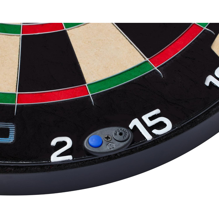 Електронна мішень для дартсу &quotЄдиноріг&quot Розумна дошка Традиційна дошка з сизалевої щетини Підключається до застосунку Scorebuddy через Bluetooth У комплекті 6 дротиків Eclipse Professional зі сталевим наконечником