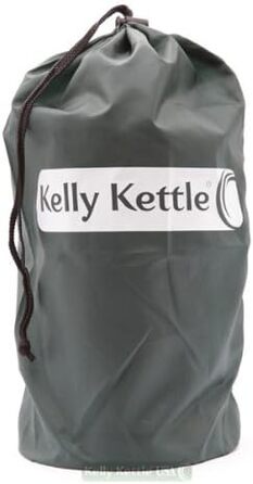 Чайник Kelly Kettle з нержавіючої сталі Base Camp (1,6 л) - набір каструль для приготування їжі на відкритому повітрі