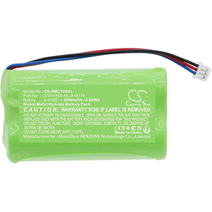 Батарея TCTK 2000 мАг, сумісна з Raymarine Smart Controller, бездротовий пульт автопілота Smart Controller, замінює 2/VH1600 AA, A18119 FBA