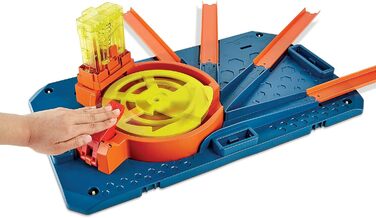 Коробка для швидкого старту з 30 частинами треків для епічних гонок і трюків - Включає практичні відділення для зберігання для діт