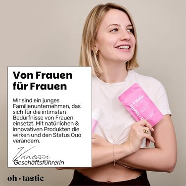 Натуральний зволожувальний лубрикант ohtastic з гіалуроном для жінок, 50 мл