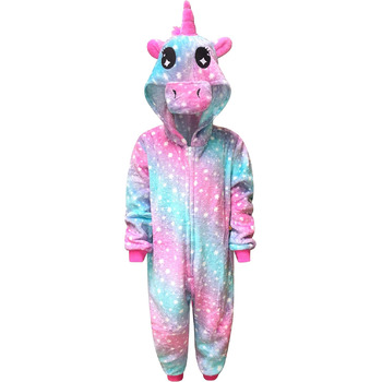 Кігурумі Єдиноріг, фланелевий поліестер, змішаний ефект веселки 10–11 років