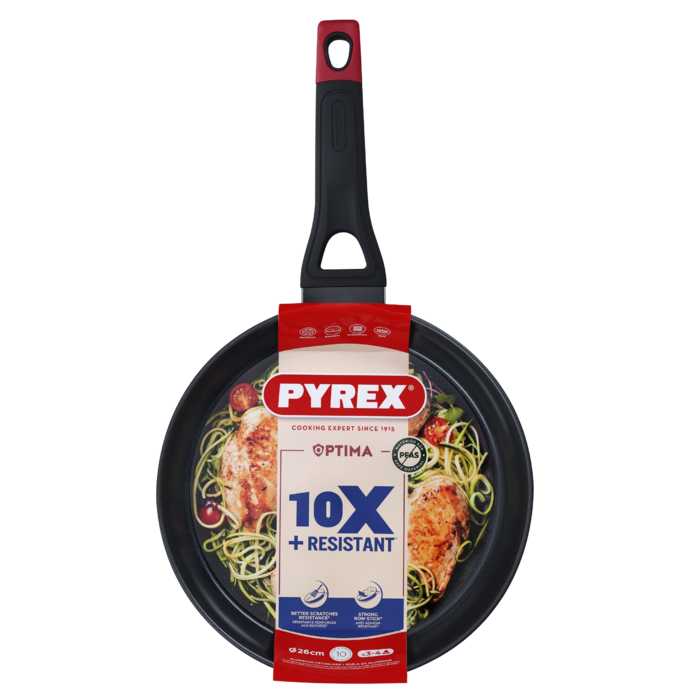 Сковорода Pyrex Optima 26 см, класична (7120921)