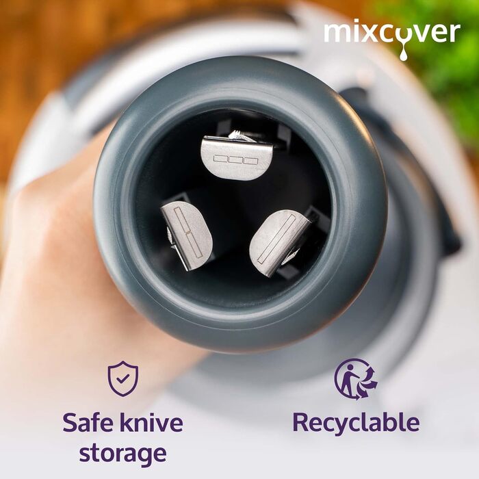 Покращений спіральний різак для приготування овочевої локшини з електронною книгою Буклет рецептів сумісний з Vorwerk Thermomix TM6 або Vorwerk Thermomix TM5 овочеві макаронні нарізки GemseStyler Tm6 і Tm5 - версія 2.0