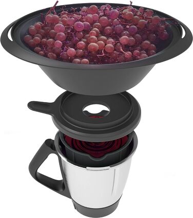 Парова соковижималка Simsafix для Thermomix TM6, TM5, TM31 & TM Friend Соковижималка для Thermomix Універсальні можливості застосування Зроблено в Німеччині