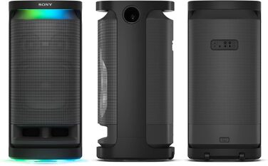 Потужна Bluetooth колонка для вечірок з всеспрямованим звуком (підсвічуванням, для використання в приміщенні і на вулиці, акумулят