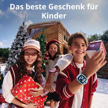 Розумний годинник imoo Z3 для дітей, дитячий розумний годинник, водонепроникний годинник - 4G, обмін повідомленнями, шкільний режим, функція SOS, GPS, 2 роки гарантії (синій) Синій Z3