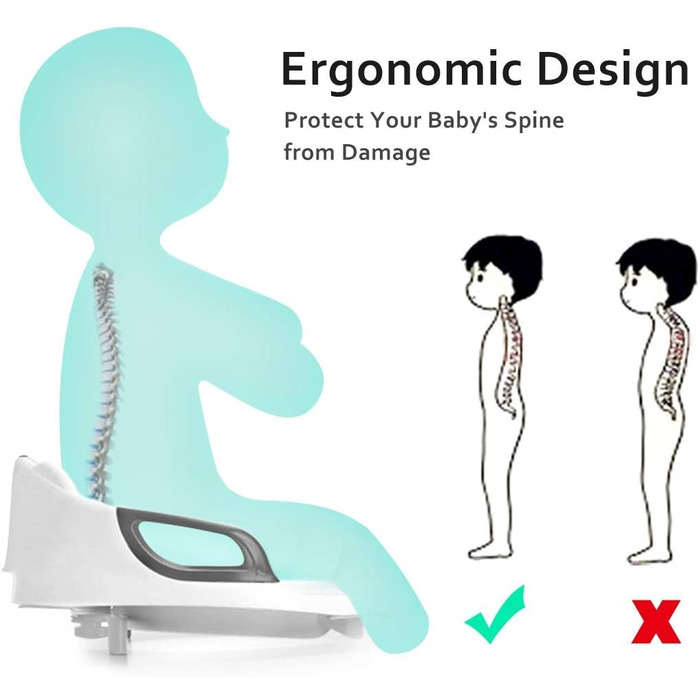 Дитяче сидіння для унітазу, для хлопчиків і дівчаток, приблизно від 12 місяців до 7 років, з бічними ручками, з захистом від бризо