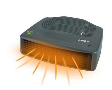 Горизонтальний вентилятор PTC преміум-графіт, 750/1500 Вт, термостат, 1500-PTC