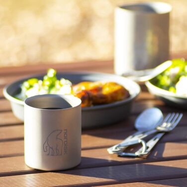 Титанова кружка Nordisk, розмір 220 мл