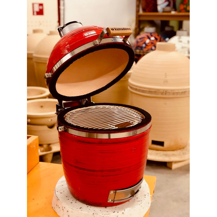 Камадо B10 Nano Art Nippon 34 см, виготовлений вручну в Алеманії з дугою, що відповідає японській традиції