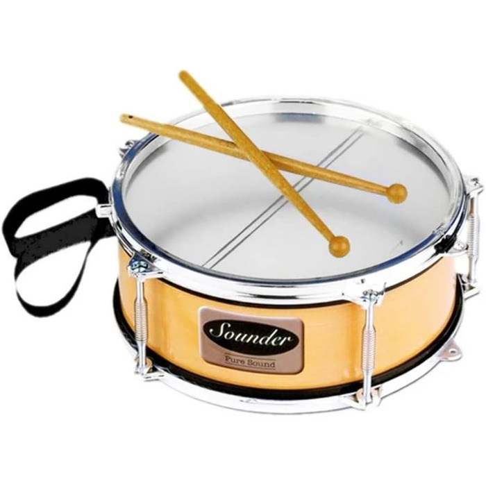 Малий барабан REIG з барабанними паличками та ремінцем