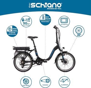 Дюймів E-Bike Pedelec, e Bike електричні велосипеди для чоловіків/жінок до 25 км/год складаний велосипед з мотором Shimano коробка передач Комфортний велосипед для дорослих Велосипед електричний велосипед, 20