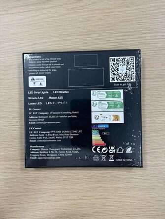 Світлодіодна стрічка Keepsmile 30 м, RGB світлодіодна стрічка з пультом дистанційного керування та Bluetooth APP, налаштування тай