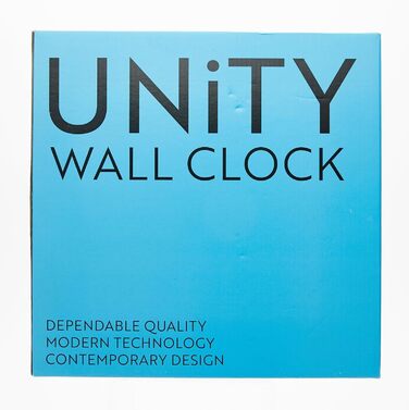 Настінний годинник Unity Fradley, безшумний, сучасний, зелений, 30 см