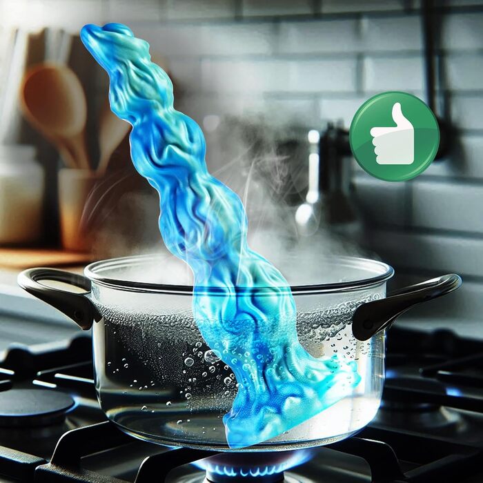 Монстр Вузл Кінь Анальний Фалоімітатор, Реалістичний Силіконовий Фантазійний Довгий Фалоімітатор з 4 Собачими Вузлами, Великий Фалоімітатор Дракона, Величезний Товстий Силіконовий Анальний Фалоімітатор з Присоскою для Жінок та Чоловіків, 33