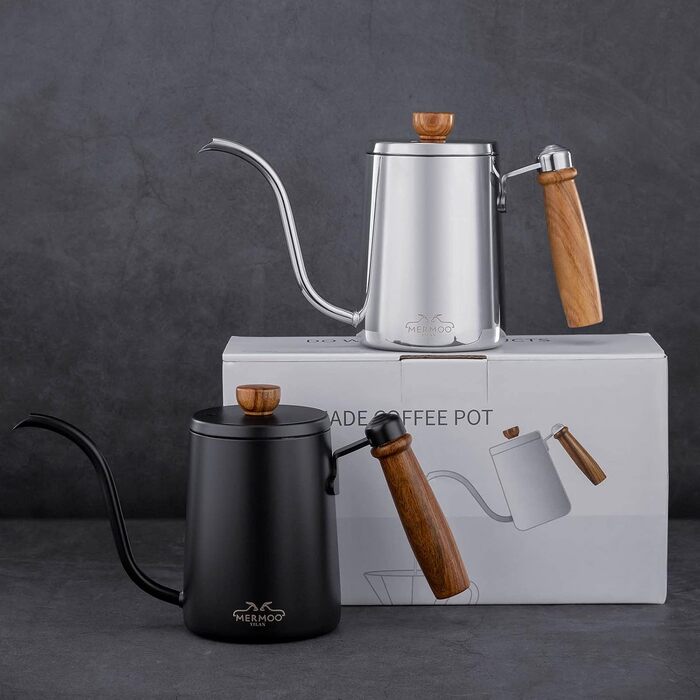 Кавник 600 мл гусяча шия кавовий чайник крапельний кавник перелити кавоварка чайник чайник гусяча шия носик для 1 2 чашок ручне за