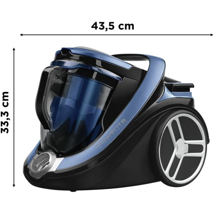 Безмішковий пилосос Silence Force Cyclonic Animal 550 Вт об'єм пилозбірника 2,5 л компактний і тихий шерсть домашніх тварин автомо