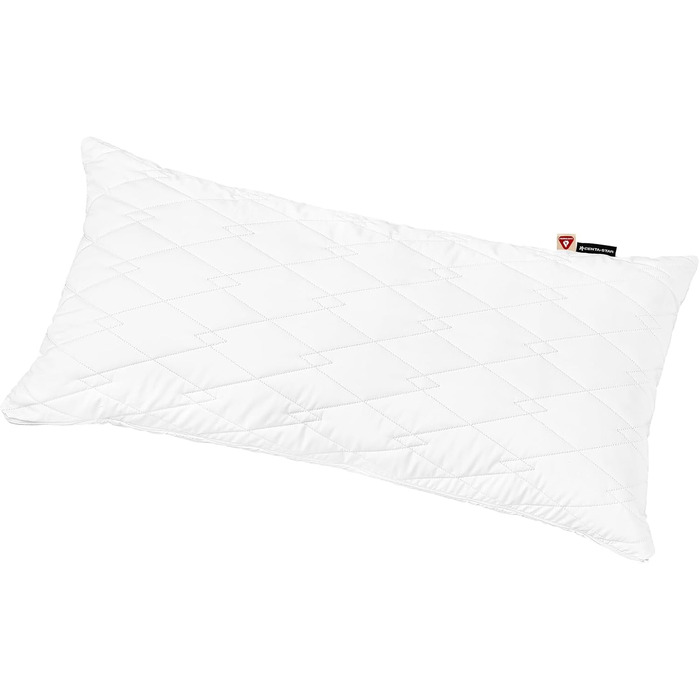 Подушка Centa-Star Royal, 40 x 80 см, волокна Primaloft Bio з кульками, змінний наповнювач, із застібкою-блискавкою, Oeko-Tex Standard 100 Клас 1