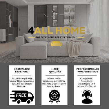 Кутовий диван з функцією сну Tobi 246x145 см - Диван - Диван з ящиком для зберігання - Кутовий диван - L-подібний - Диван-ліжко - Диван-ліжко з ящиком для зберігання - Універсальний (Centaur 01 Бежевий)