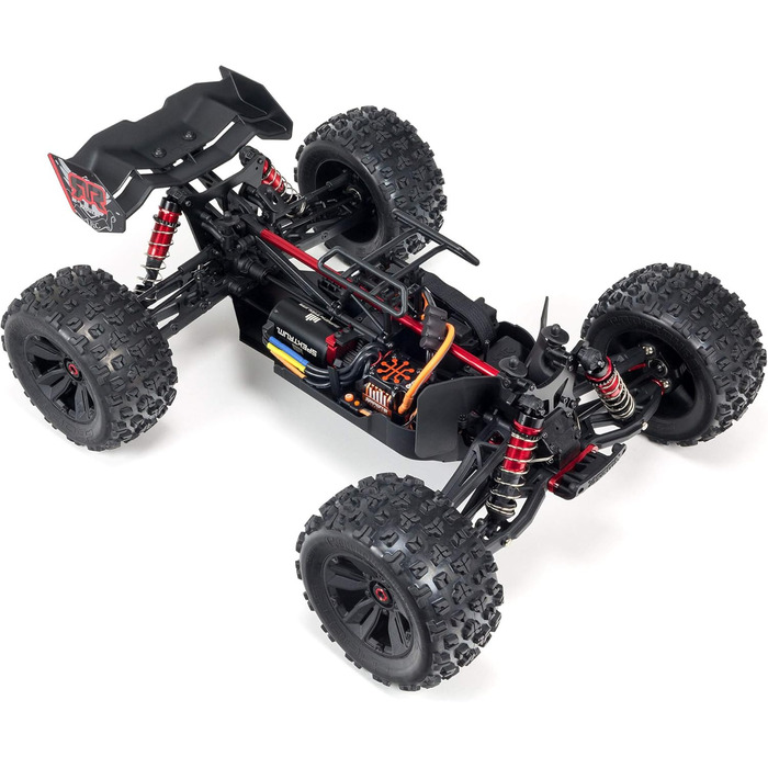 Швидкісний монстр-трак RTR, червоний, ARA8608V5T1, 6S V5 1/8 4WD BLX