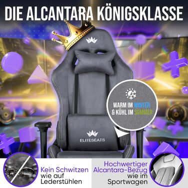 Ергономічне ігрове крісло ПЕРЕМОЖЕЦЬ ТЕСТУ Ролики, стійкі до подряпин, дихаюче, 4D підлокітники, з підставкою для ніг Ергономічне ігрове крісло з тканини, вантажопідйомність 150 кг Антрацитове ігрове крісло