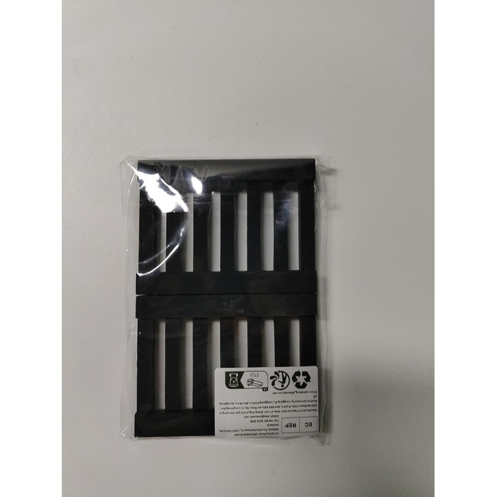 Довговічна силіконова мильниця Topsky 2 шт. з самозливним дизайном для кухні, душової, ванної кімнати (чорна) - зберігайте мило св