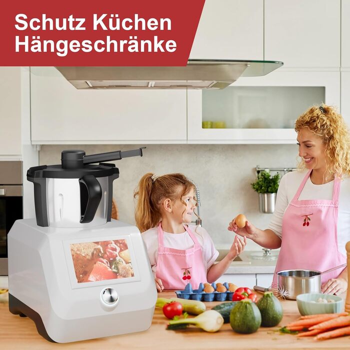 Для Monsieur Cuisine Connect та Smart, Steam Diversion без BPA, аксесуари для перенаправлення пари для MCC та MCS, Захист від насадок для перенаправлення пари Кухонні настінні шафи Steam Diversion для Monsieur Cuisine Connect/Smart/Trend