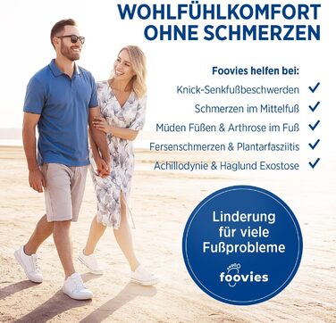 Ортопедичні устілки для чоловіків та жінок Ідеально підходять як устілки для лікування плантарного фасціїту та плоскостопості Ортопедичні устілки для взуття, підходять для артриту Устілки-підкладки розміру 39