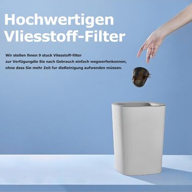 Акумулятор для ручного пилососа Hihhy, акумуляторний ручний пилосос 12000Pa зі світлодіодним світлом, портативний міні-пилосос з ш