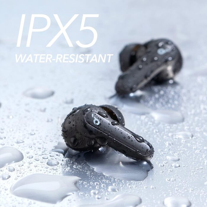 Саундкор від Anker P2 Mini Bluetooth навушники, навушники-вкладиші з 10-міліметровим аудіодрайвером, інтенсивні баси, еквалайзер,